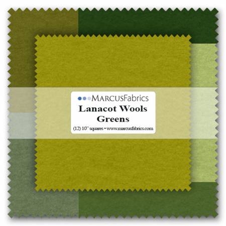 Greens Lanacot Wools 10in Squares