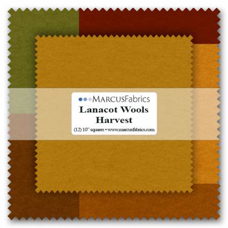 Harvest Lanacot Wools 10in Squares