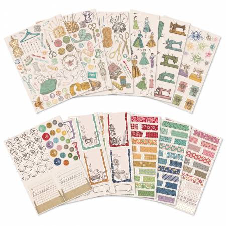 Lori Holt Sew & Stitch Sticker Set 2