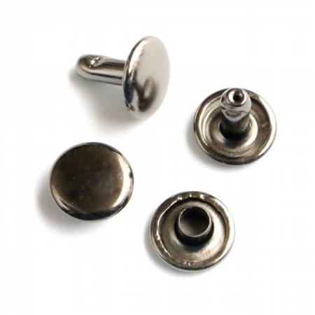 (24) Small Rivets 6mm Gunmetal