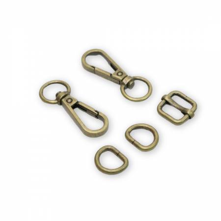 1/2" Level 3 Basic Hardware Antique