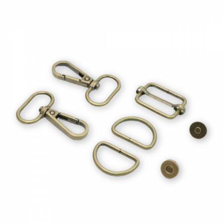 Level 4 Basic Hardware Kit 1in Antique