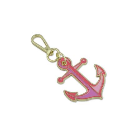Tula Pink Floral Reef Collection: Anchors Aweigh Coralline Bag Charm