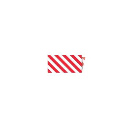 Riley Blake Designs Single-Fold Quilt Binding 1/8" Stripe Red - BY THE YARD
