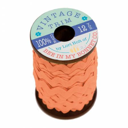 Vintage Trim Pumpkin 3/8in