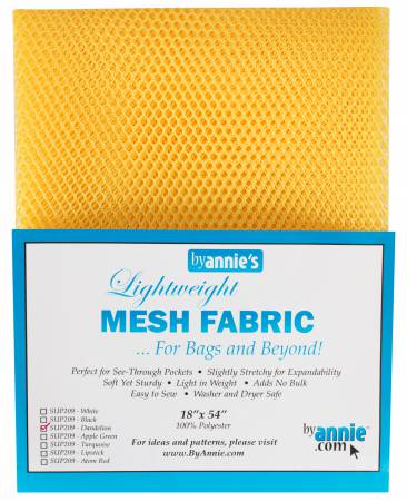Dandelion Mesh Fabric 18" x 54"