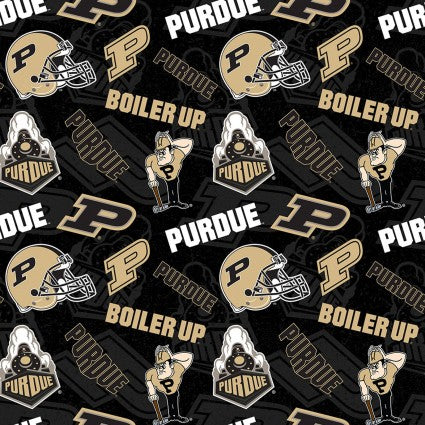 Purdue Print Tossed