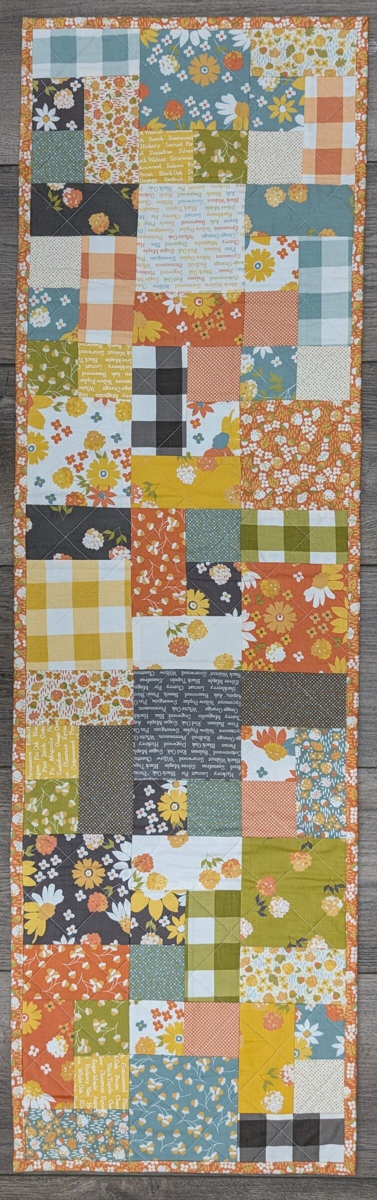 Scraptacular Table Runner Finished Item Size: 12" x 41"