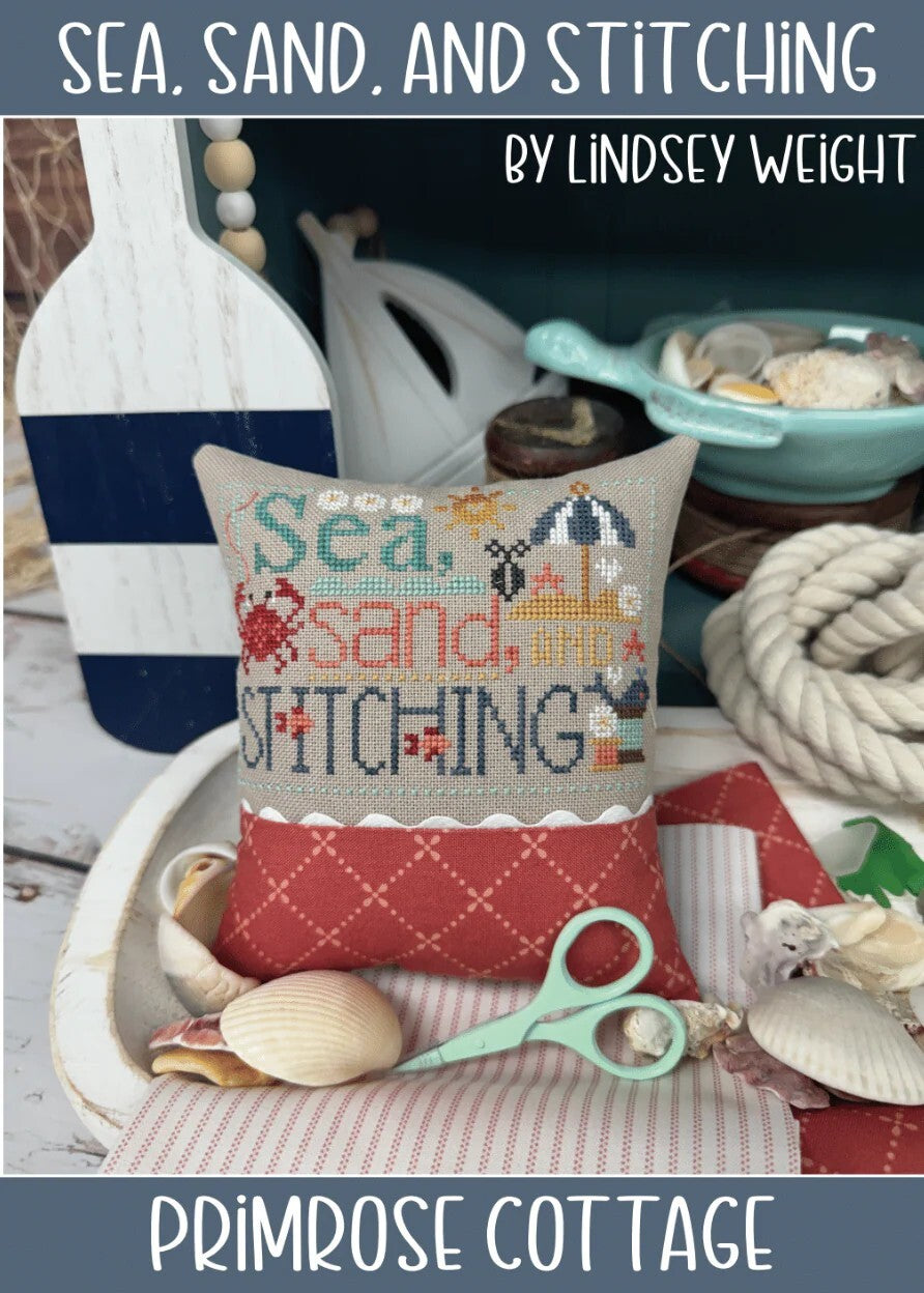 Sea Sand and Stitching Cross Stitch Pattern
