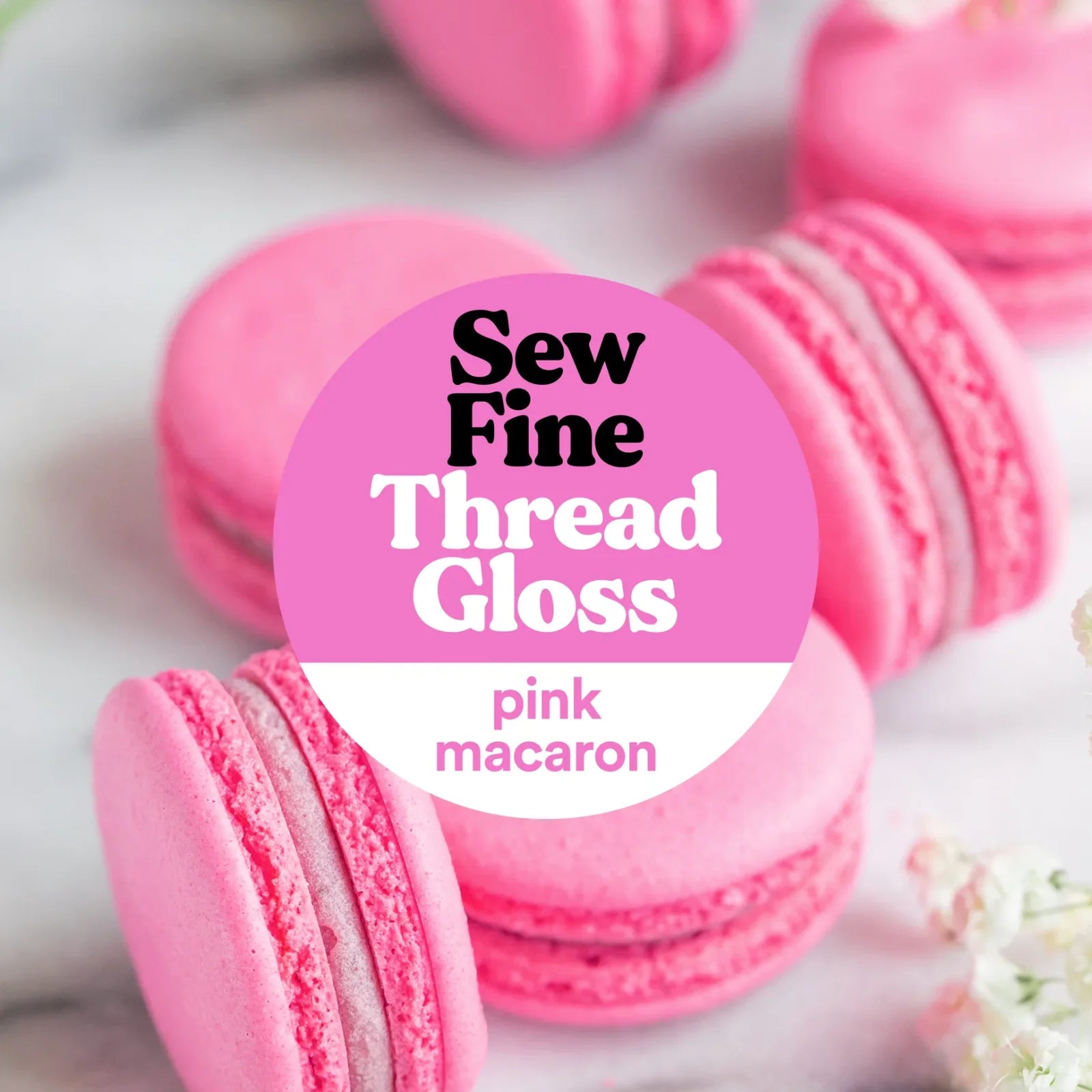 Sew Fine Thread Gloss Pink Macaron