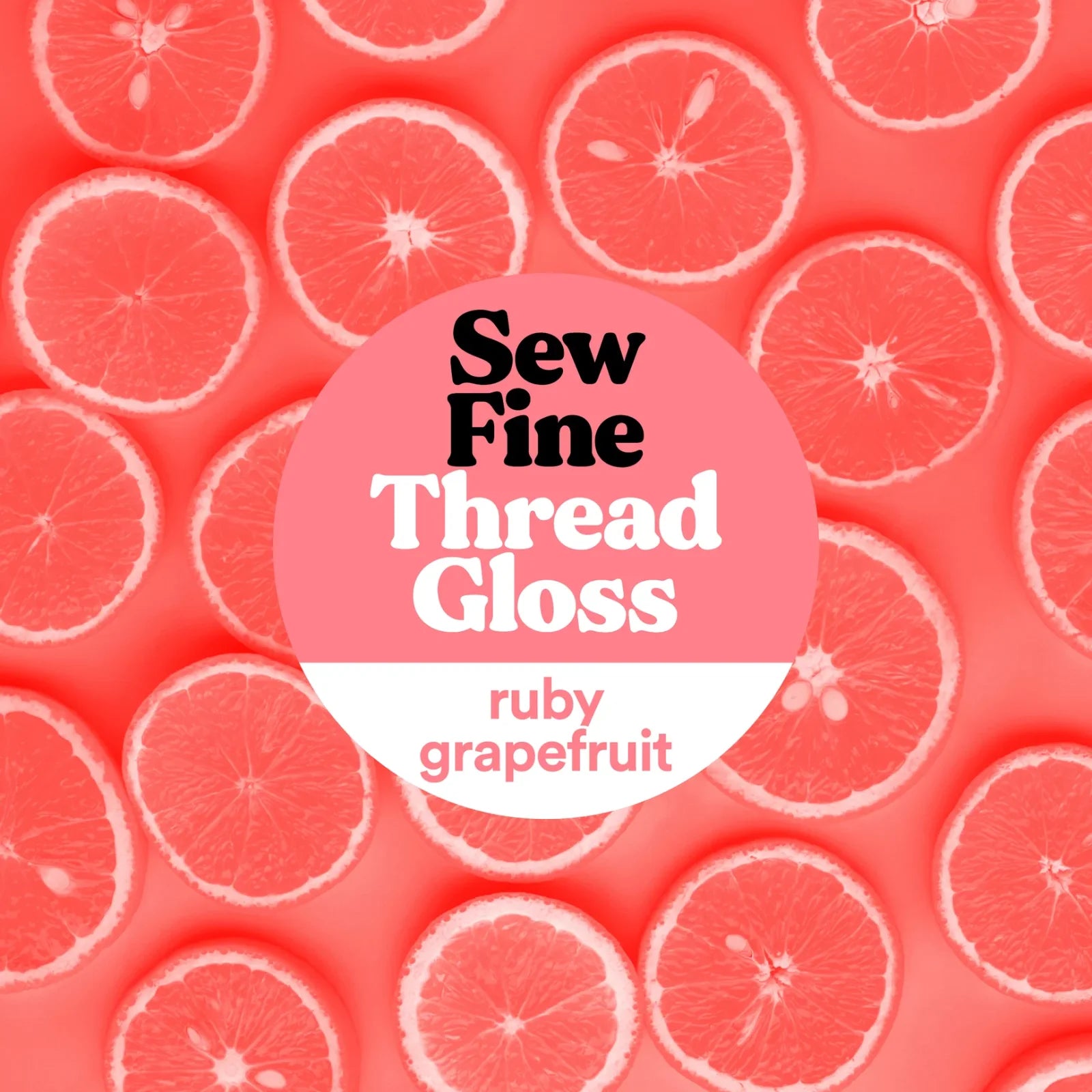 Sew Fine Thread Gloss Ruby Grapefruit