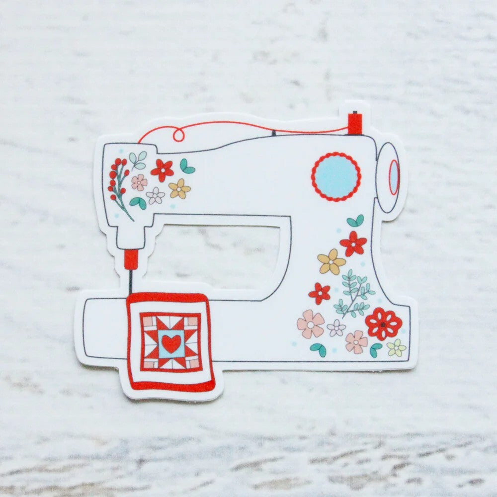 Sewing Machine Sticker