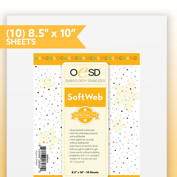 SoftWeb Sheets - 8.5" x 10" (10 Sheets)