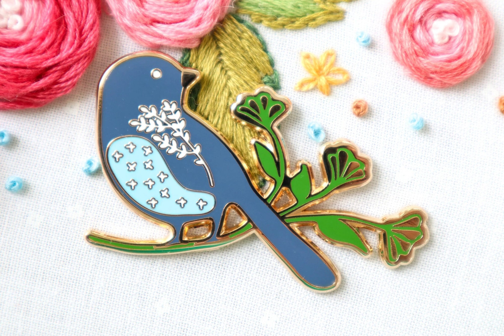 Songsparrow Bird Needle Minder