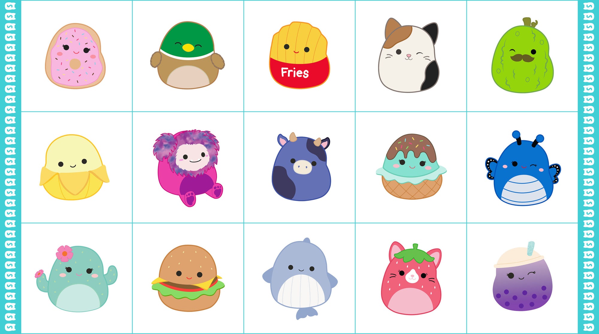 Squishmallows SQ1000-10 White