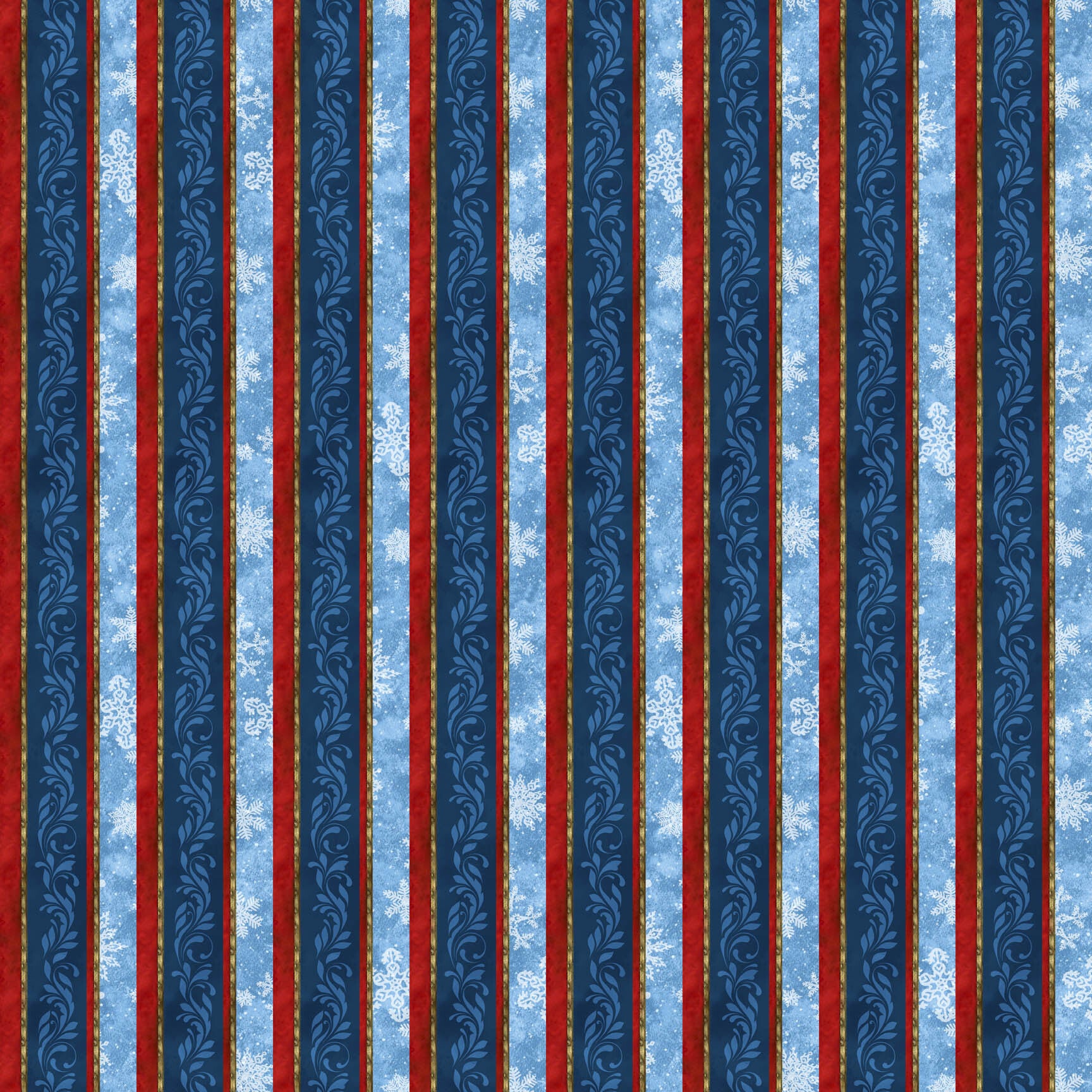 St. Nicholas DP28215-48 Dark Blue Multi Plain Stripe