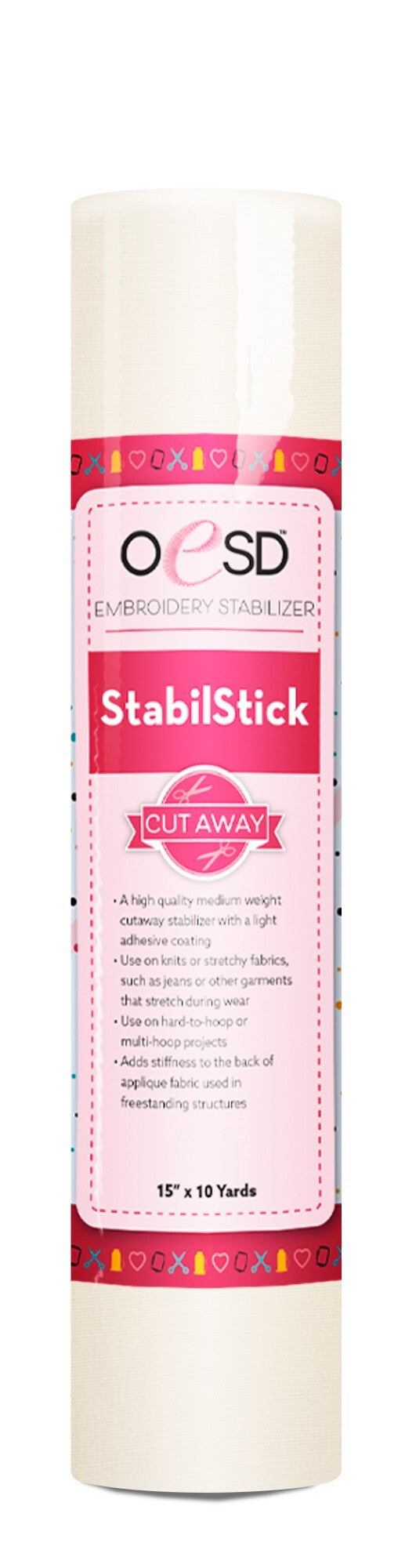 StabilStick CutAway - 15" x 10 yds