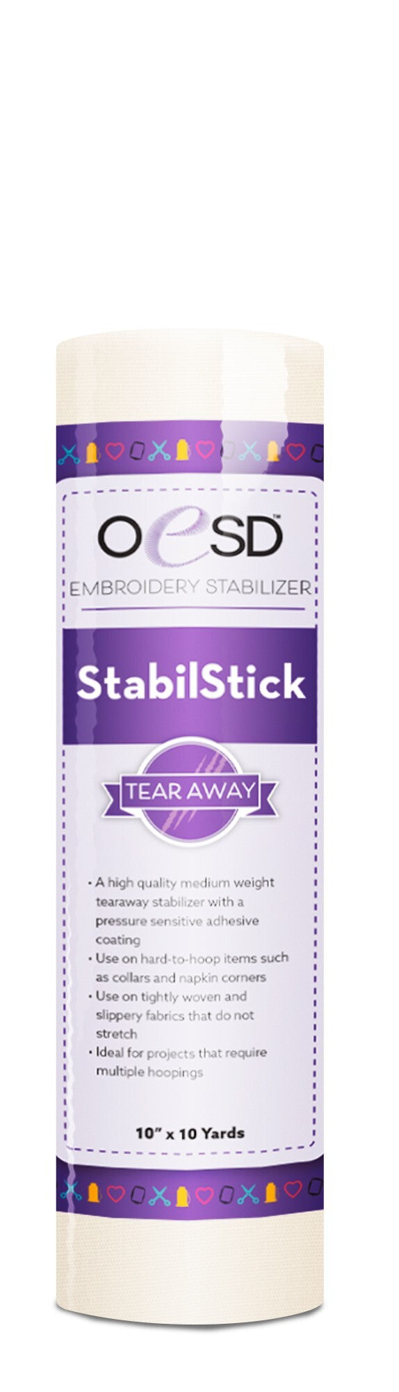 StabilStick TearAway - 10" x 10 yds