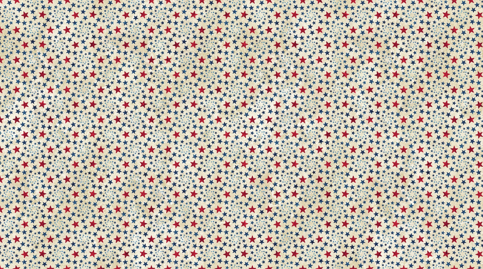 Stars and Stripes 14 29048-12 Beige Multi Pinwheel Stars