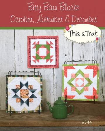 Bitty Barn Block October - December