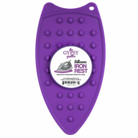 Silicone Iron RestGypsy Quilter Purple