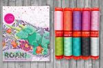 Roar by Tula Pink 10 Small Spools 50wt