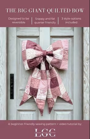 The Big Giant Quilted Bow