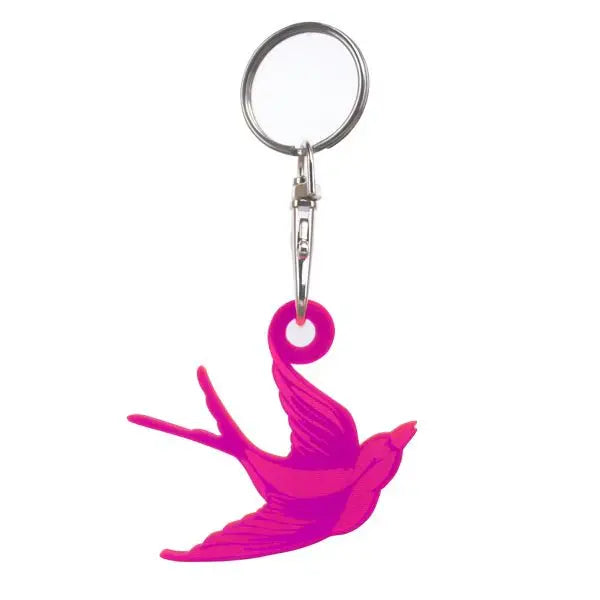 Tula Pink Bird Key Fob