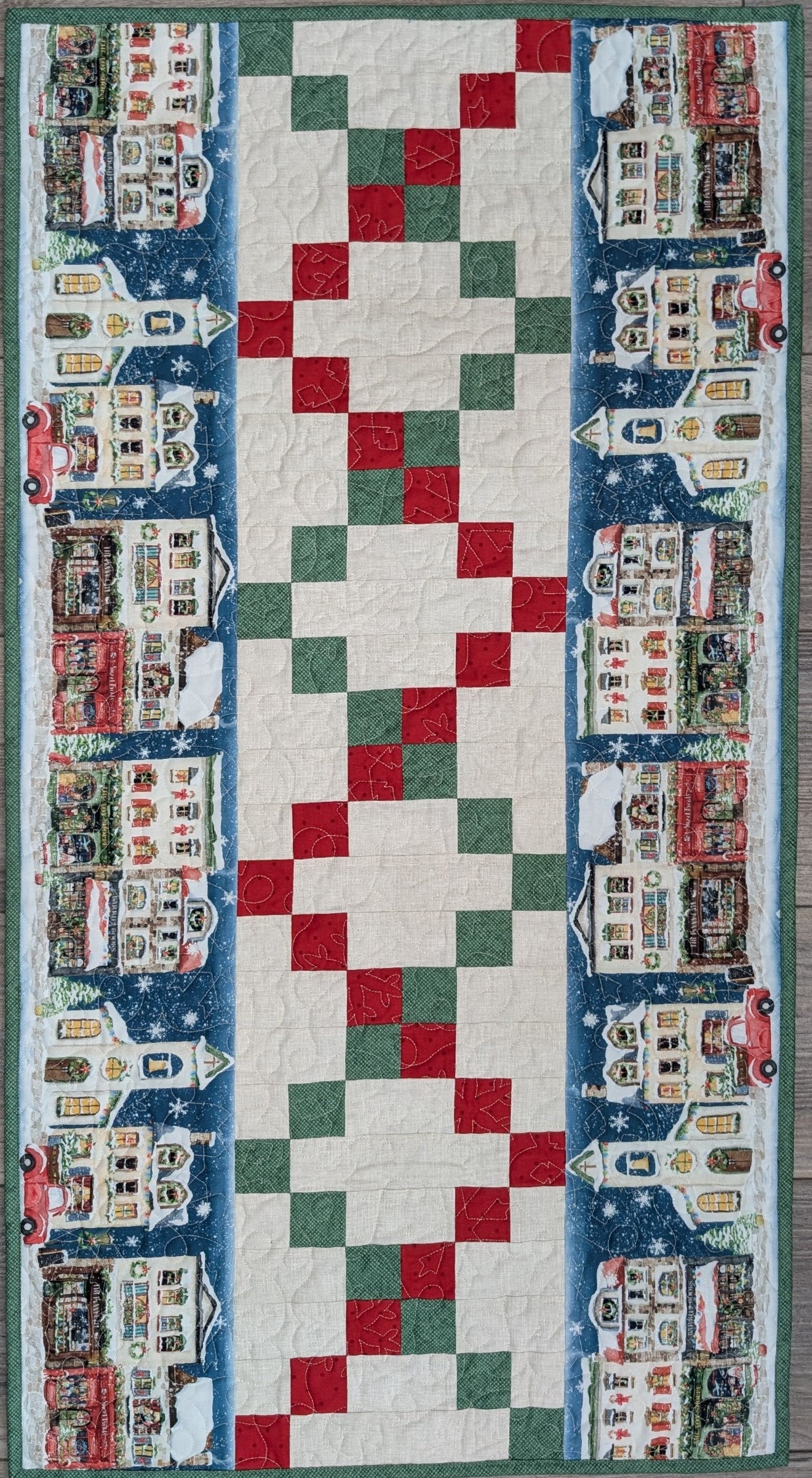Twist and Turn Kit - Winter Village Main Street Size: 21" x 38"