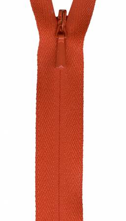 14" Invisable Zipper Orange