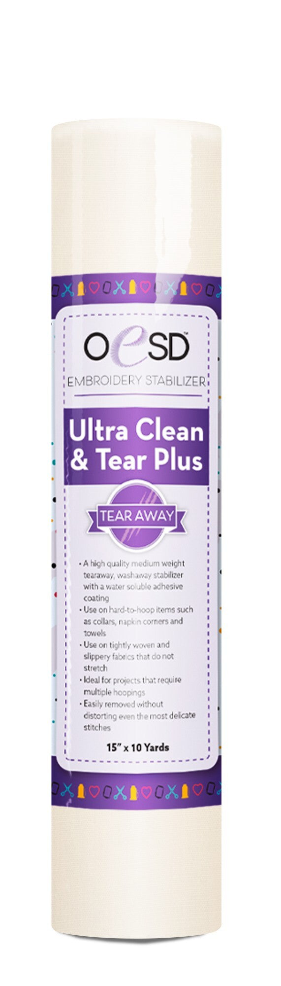 Ultra Clean and Tear Plus - 15" x 10 yds