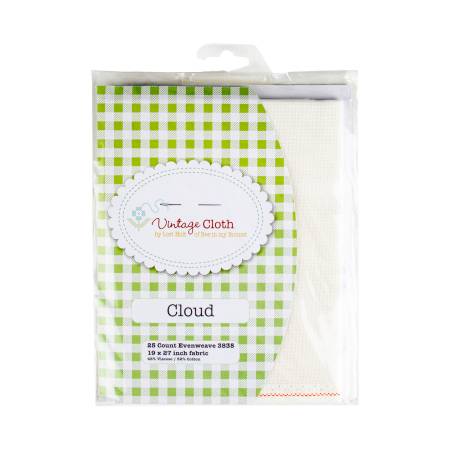 Vintage Cloth Cloud 25ct 18in x 27in #101