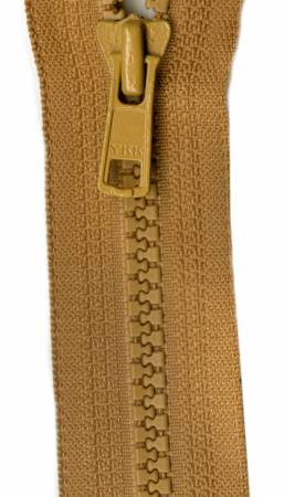 Fastrak 1-Way Separating Sport Zipper 24in Bronze