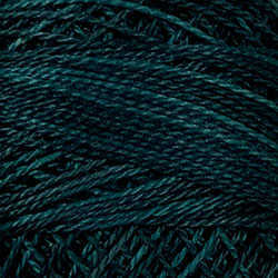 Valdani 5wt Variegated H203 - Blackened Teal