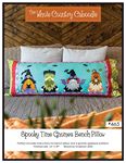 Spooky Time Gnome Bench Pillow