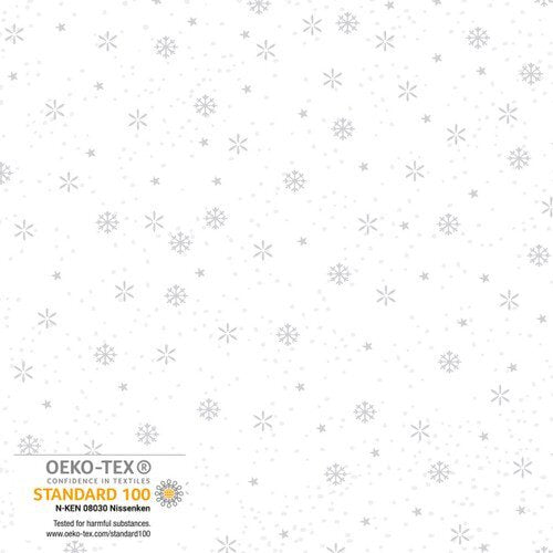We Love Christmas 4592M-103 White/Silver