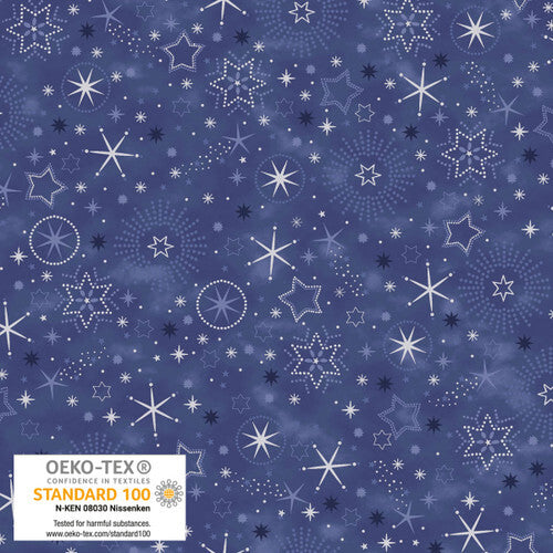 We Love Christmas 4592M-602 Blue/Silver