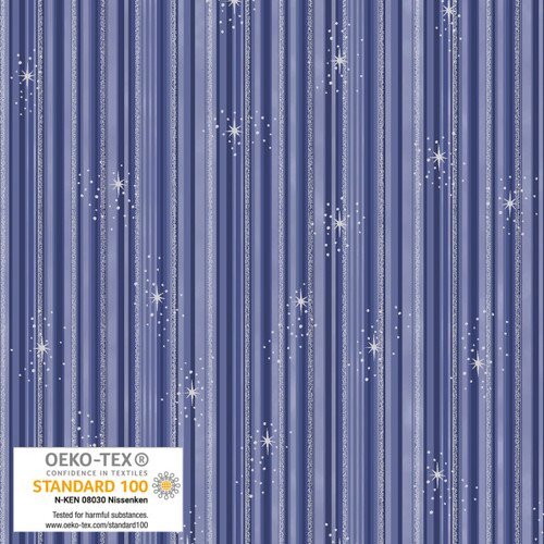 We Love Christmas 4592M-615 Light Blue/Silver