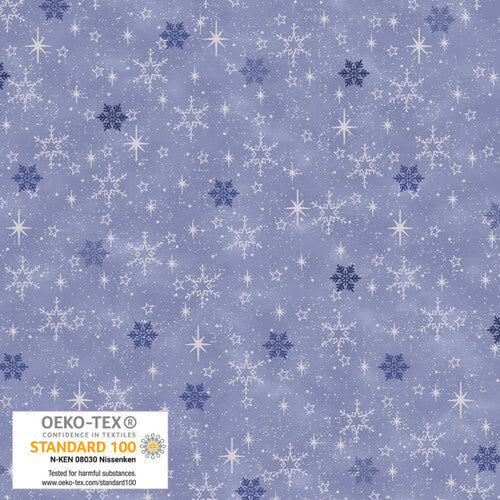 We Love Christmas 4592-612 Light Blue/Silver