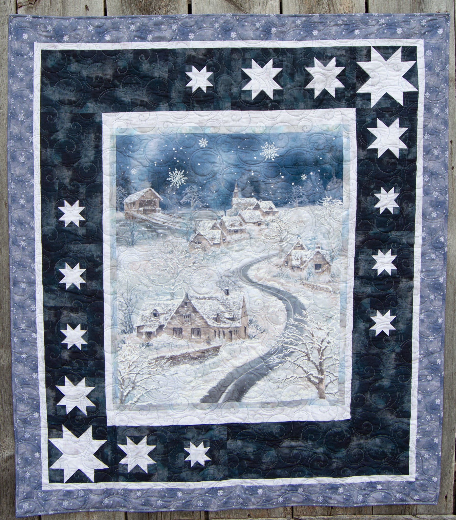Winter Whisper Kit Size: 63" x 72"