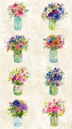 Garden Fresh Y4254-55 Multi Color Digital 24in Panel