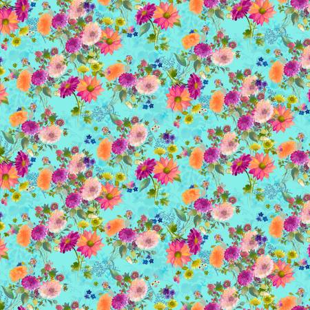 Garden Fresh Y4259-33 Aqua Digital Bouquets