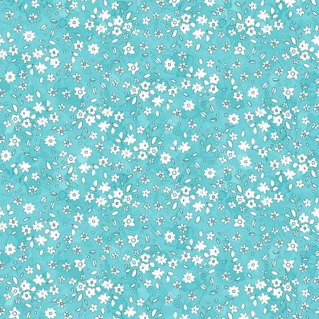 Garden Fresh Y4260-33 Aqua Digital Daisies
