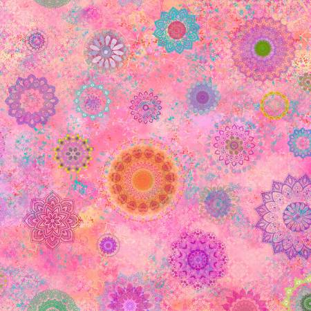 Mandalas Light Raspberry Y4619-43