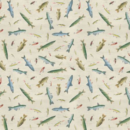 Lake & Lodge Fish Cream Y4683-57