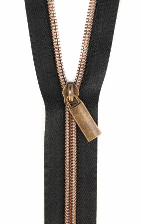 Black Zipper Antique