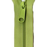 Zipper 24" Apple Green