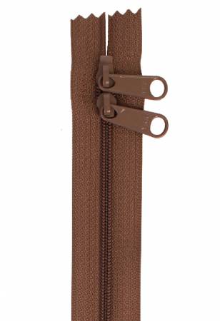 Zipper 40" Seal Brown
