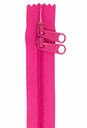 40" Zipper Raspberry By Annie