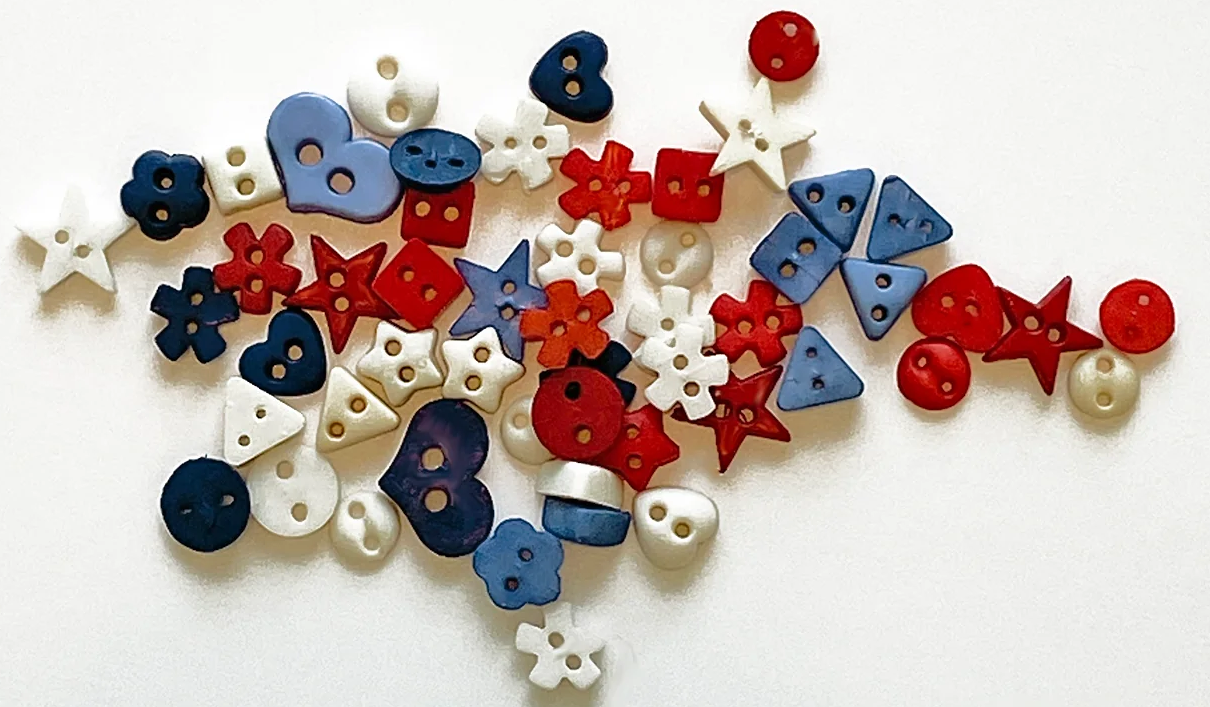 Sprinkles Micro-Mini Buttons All-American